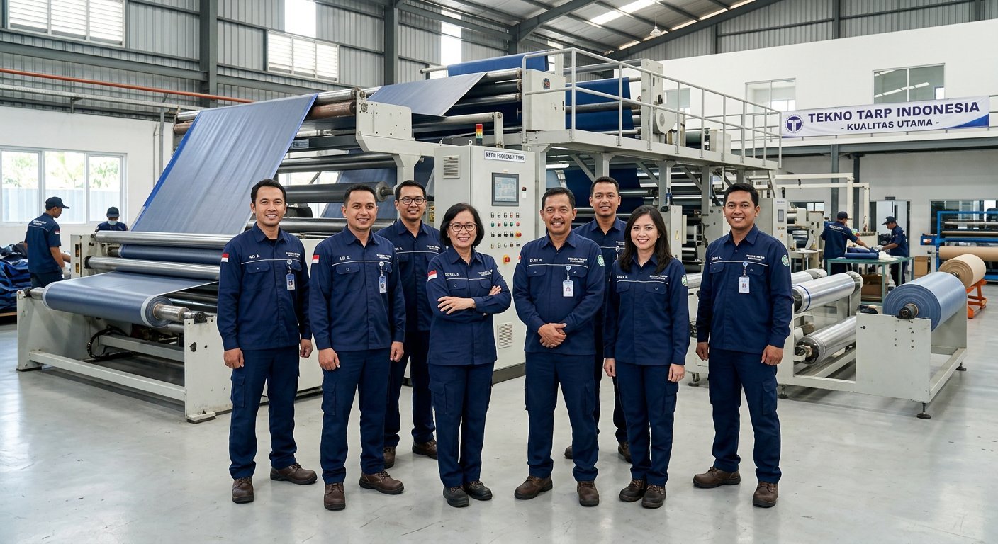 Tim Produksi — Kapasitas 3.000-4.000 m2/Hari